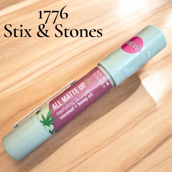 Hard Candy All Matte Up+ Nourishing Lip Crayon ~ 1776 Stix & Stones - Picture 1 of 2
